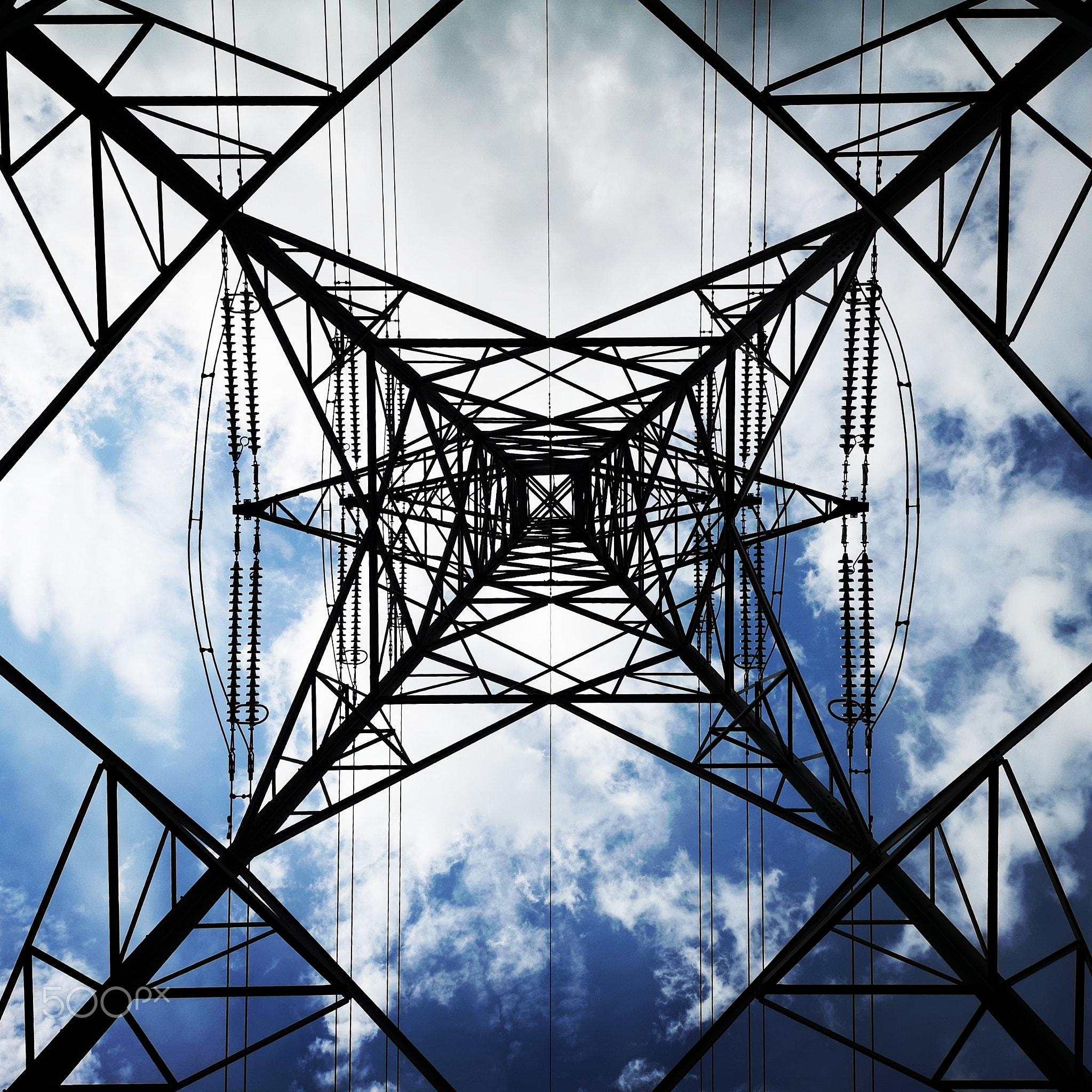 Pylon and Blue Sky