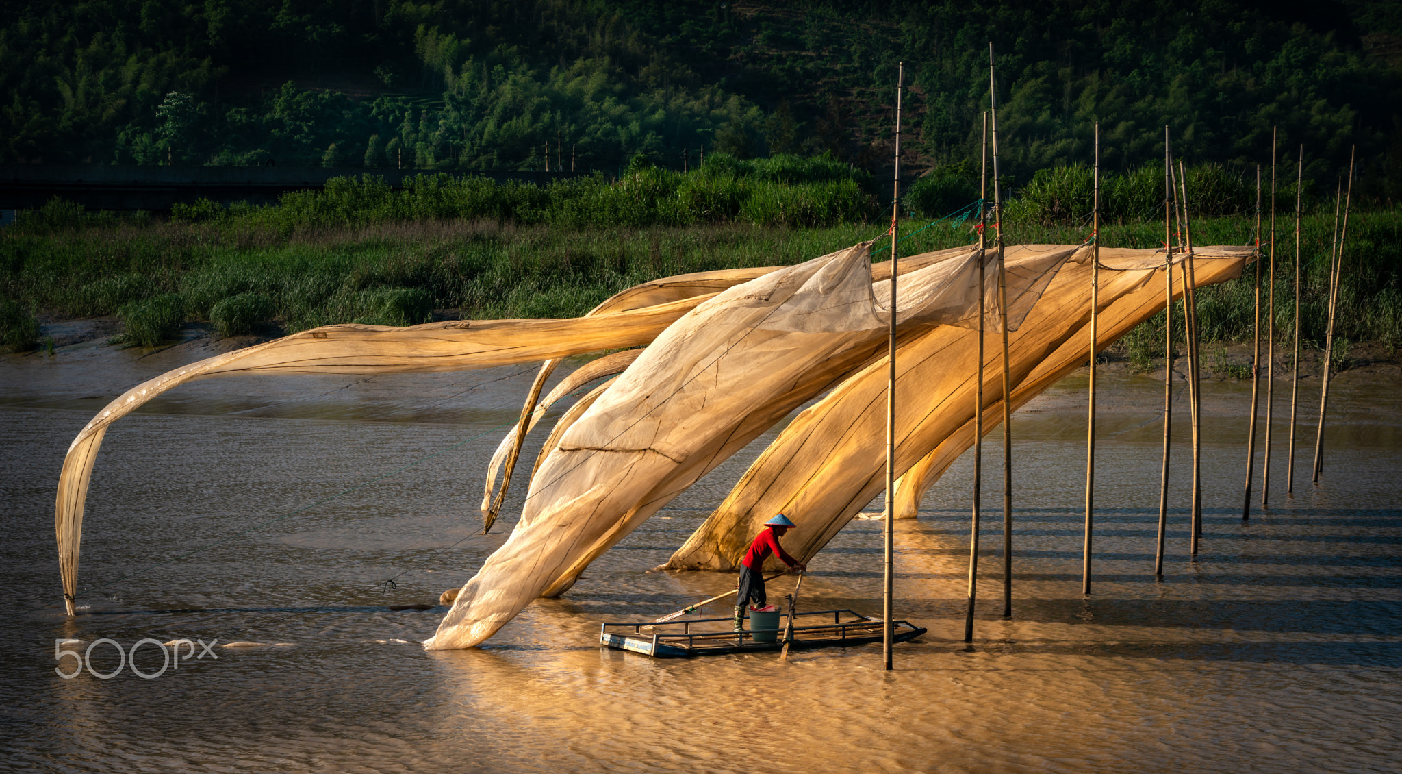 Fishing Net Drying 晒网 II Xiapu 霞浦