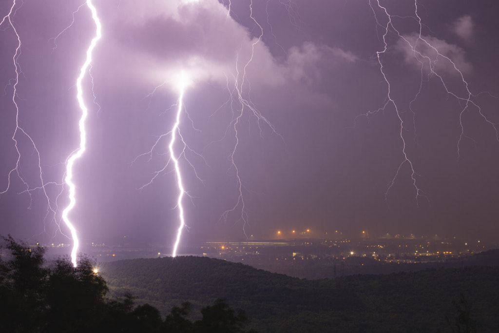 Close Range Lightning by Jure Batagelj on 500px.com