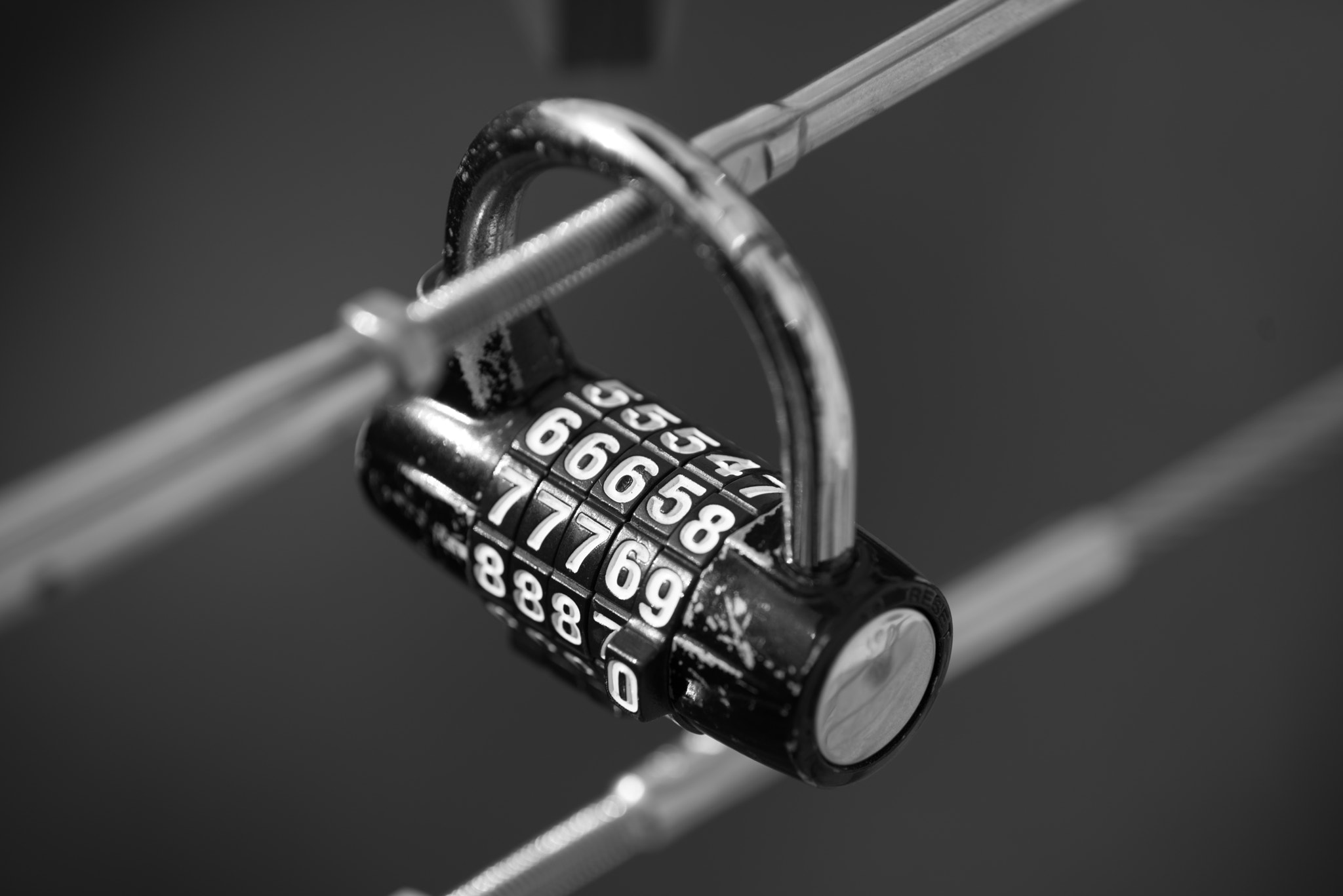 lock with number code