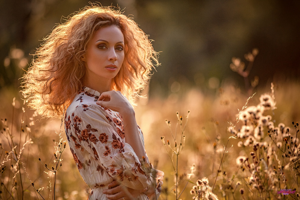 Sunset girl by Евгений MWL Photo on 500px.com