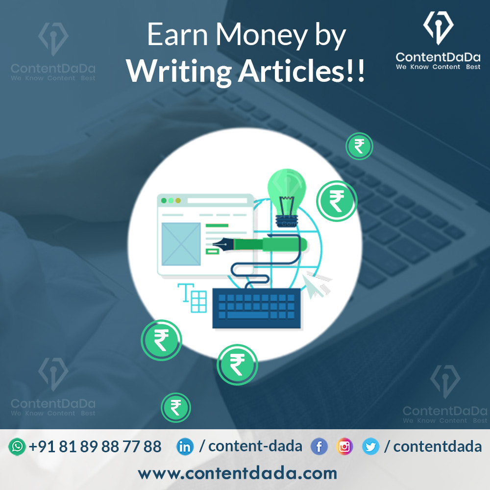 Earn Money by Writing Articles