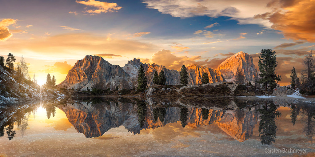 Sunset in Falzarego by carsten bachmeyer on 500px.com
