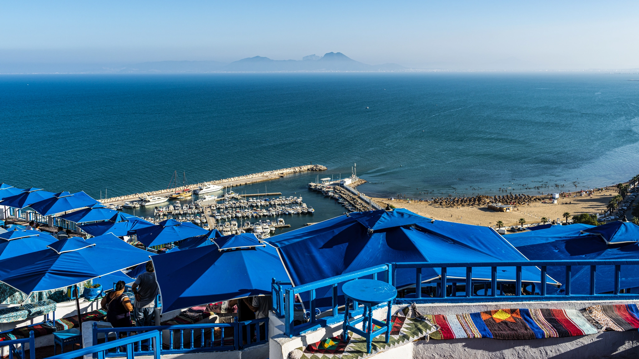 By the seaside in Tunisia