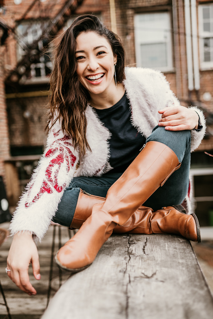 Asian Woman Outdoor Lifestyle Shoot by Jason Hampden on 500px.com