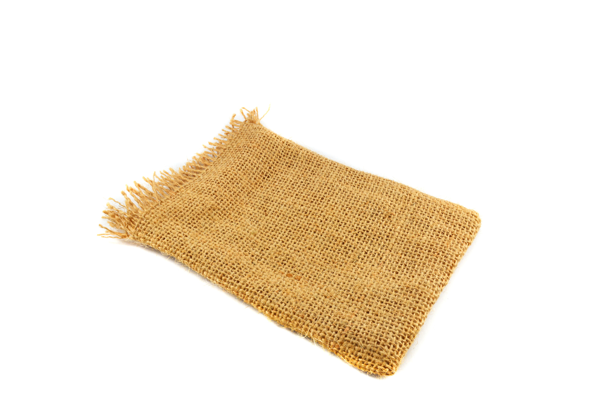 brown sack bag isolated on white background