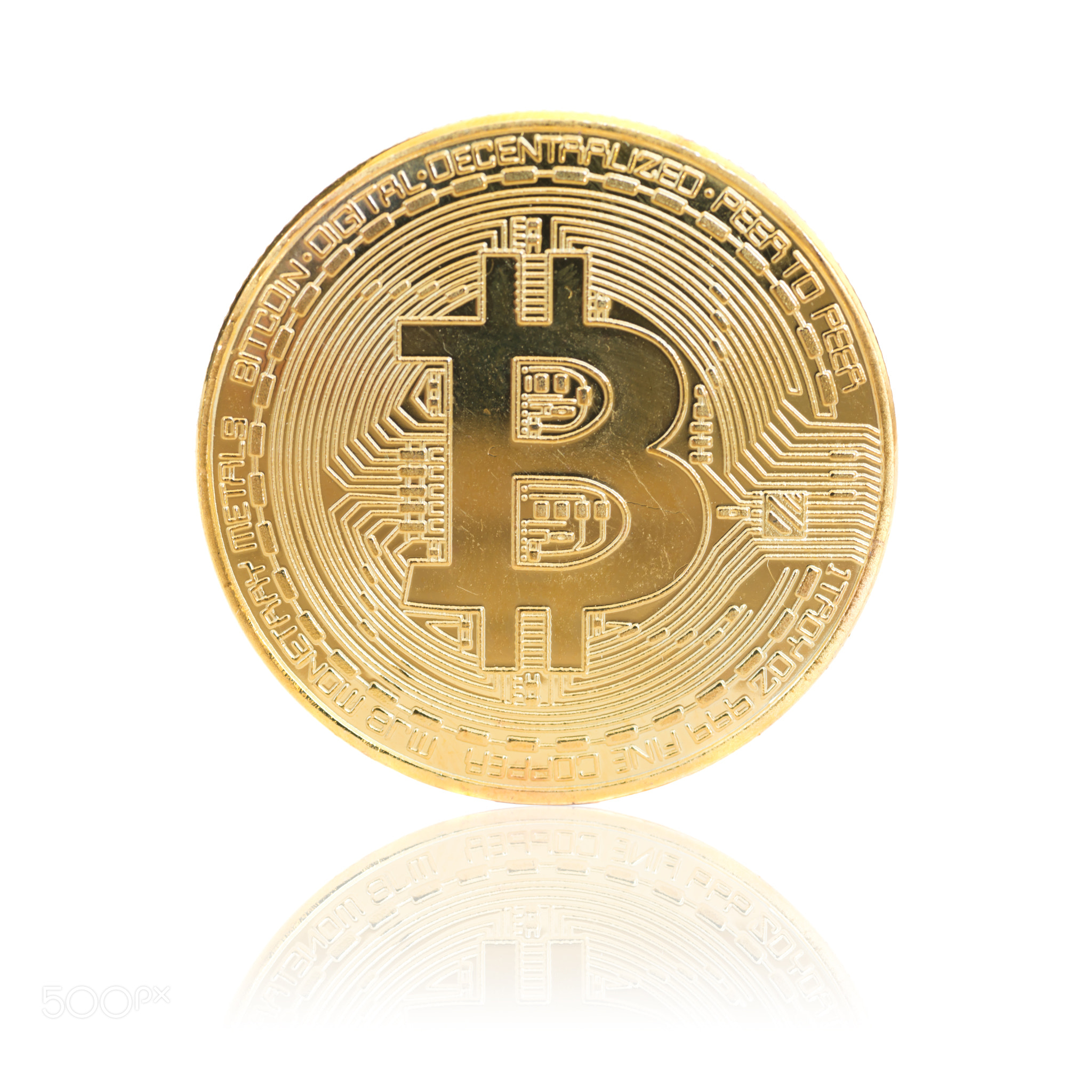 Golden bitcoin