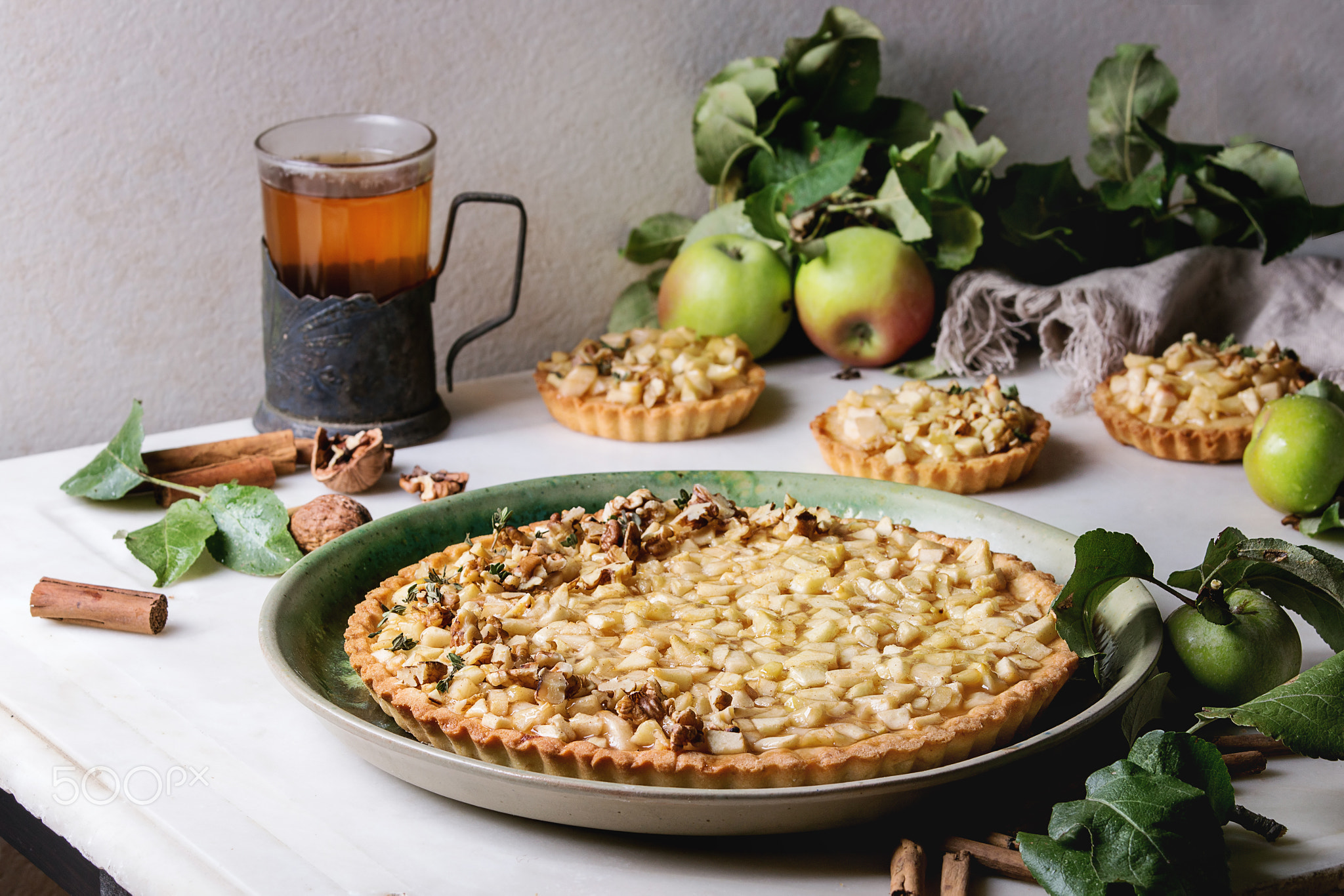 Sweet apple tart