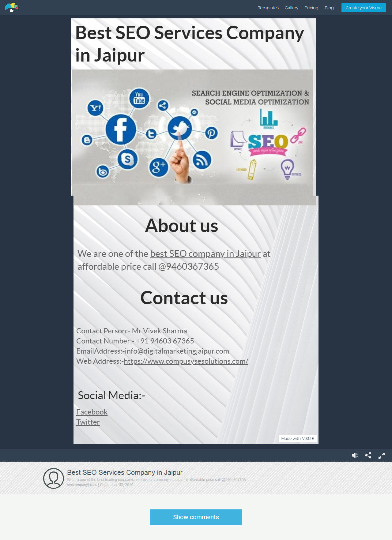 Best SEO Services Company in Jaipur