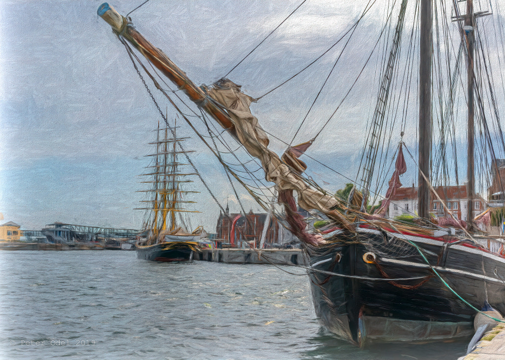 Tall ships in the harbour..  by Peter Odel on 500px.com