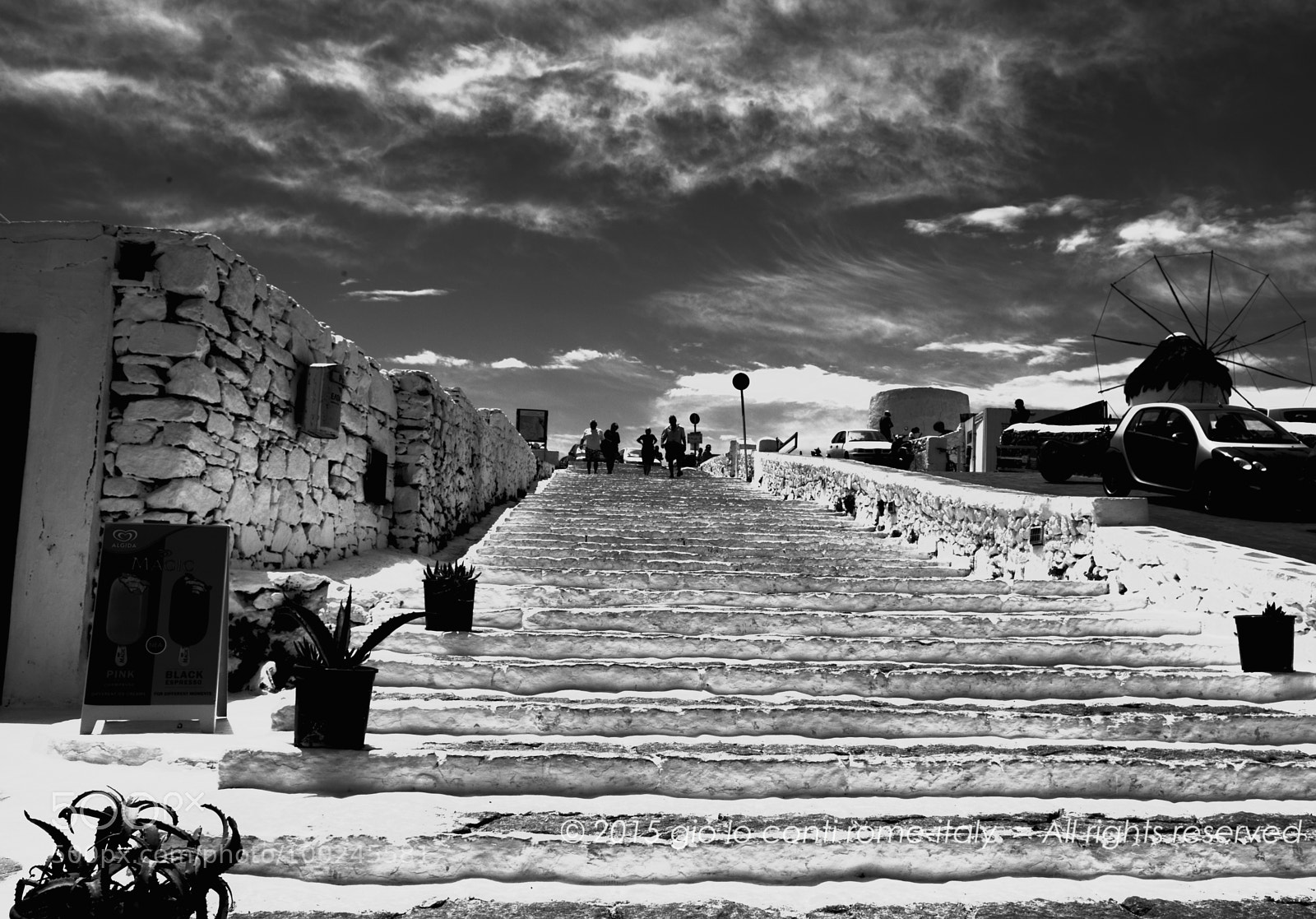 Leica M (Typ 240) sample photo. Windmills at mykonos photography