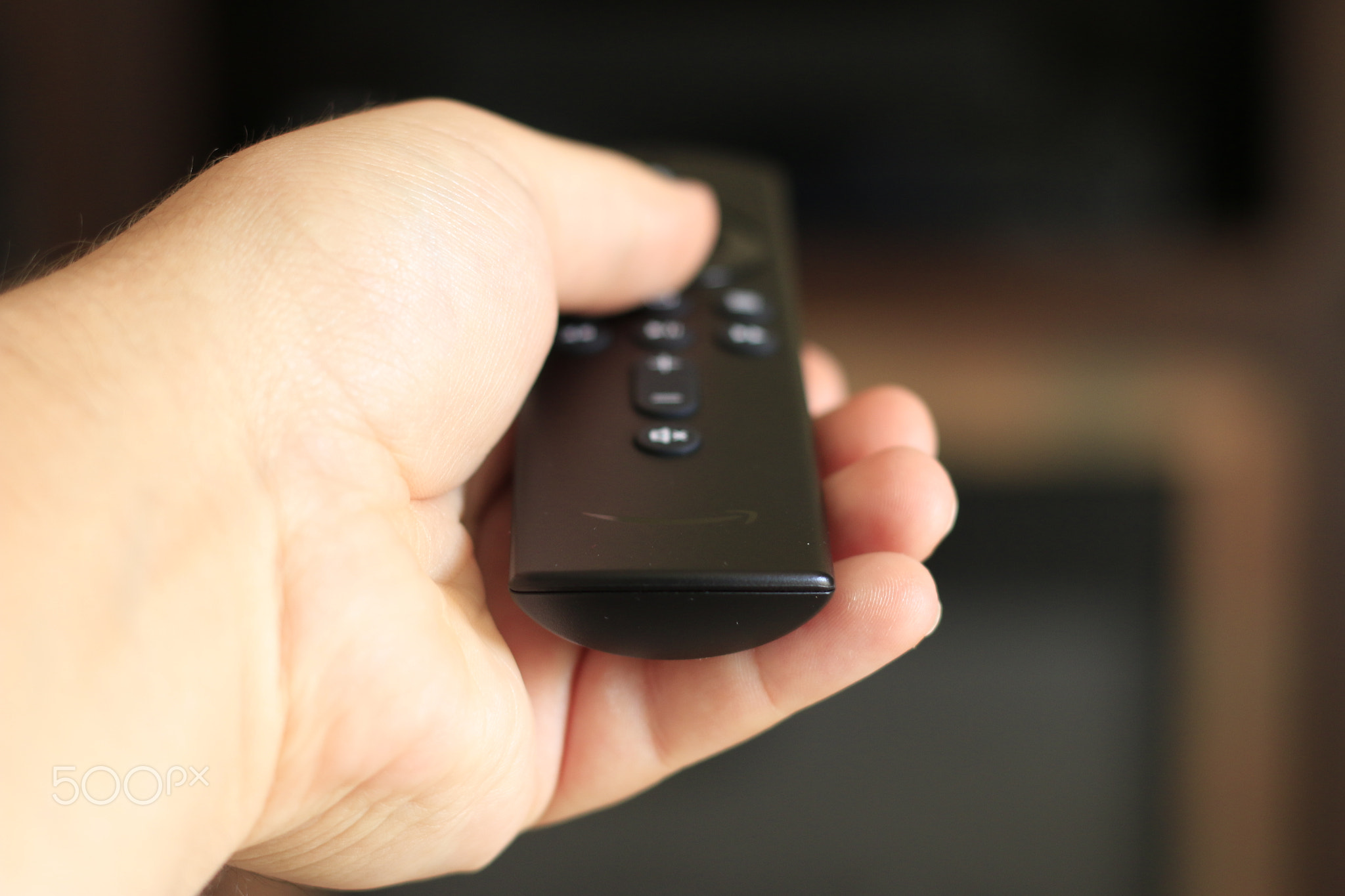 London Canada, August 20 2019: Editorial illustrative photograph of an amazon fire tv stick. Amazon