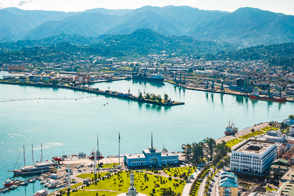 View of Batumi sea port by Alexander Antonov on 500px.com