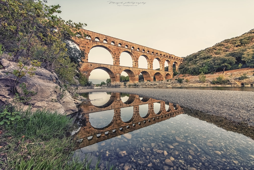 Pont du Gard by Manjik Pictures on 500px.com