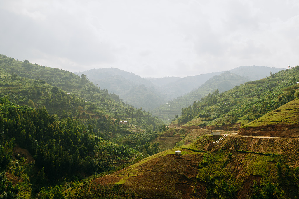 Colorful Rwandan Landscape by Aidan Campbell on 500px.com