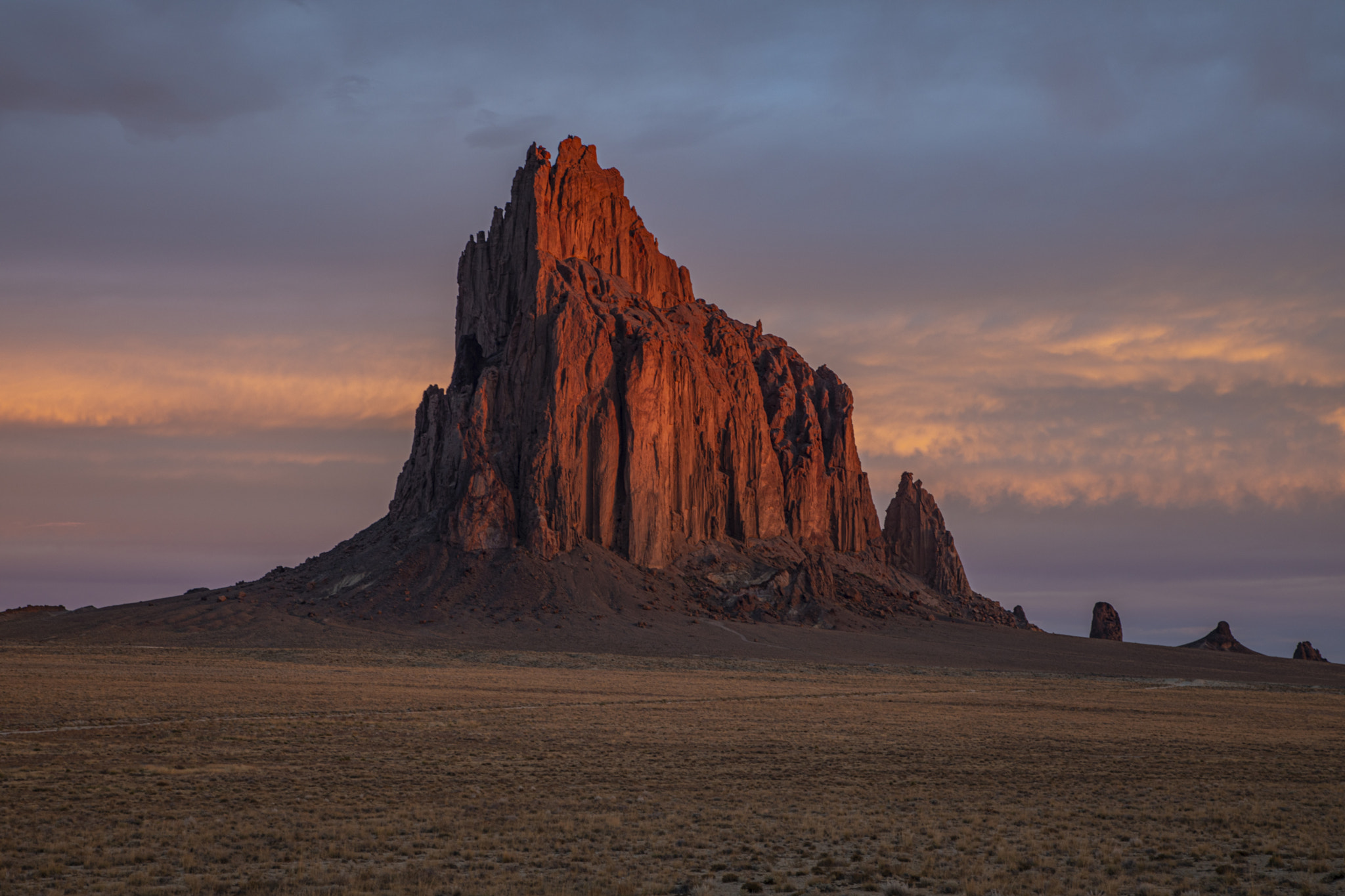 Shiprock Sunrise by Roger Hill / 500px