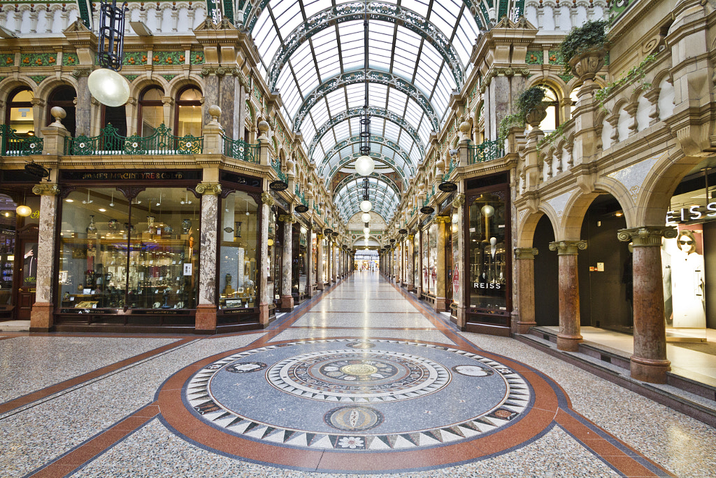 County Arcade Victoria Quarter Shopping Mall In Leeds