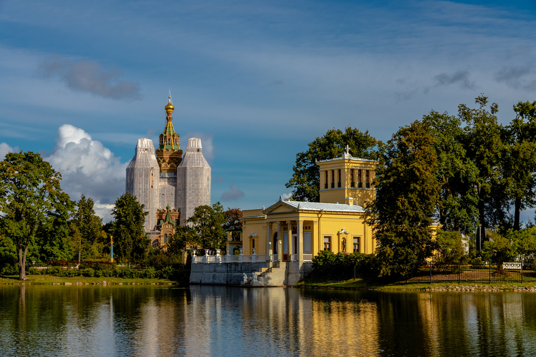 Peter and Paul Cathedral and Tsaritsyn Pavilion