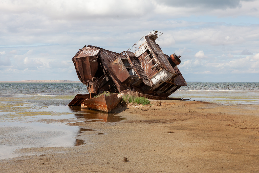 The Aral shipwreck by Davide Marcelli on 500px.com