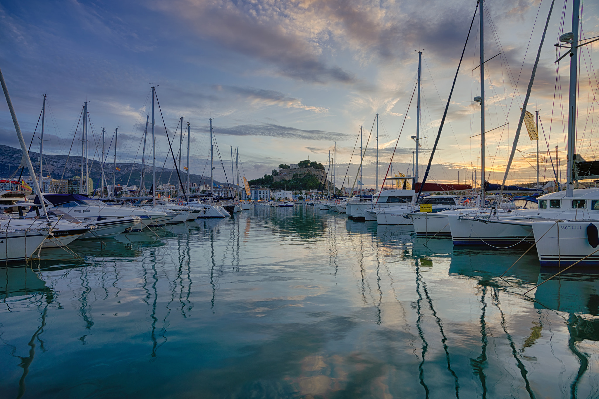 Denia Marina Port Alicante Spain