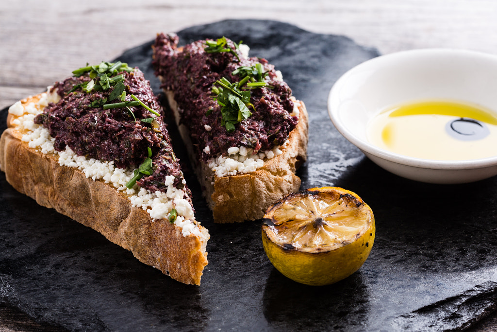 Crostini with Olive Tapenade by Bradford Tennyson on 500px.com