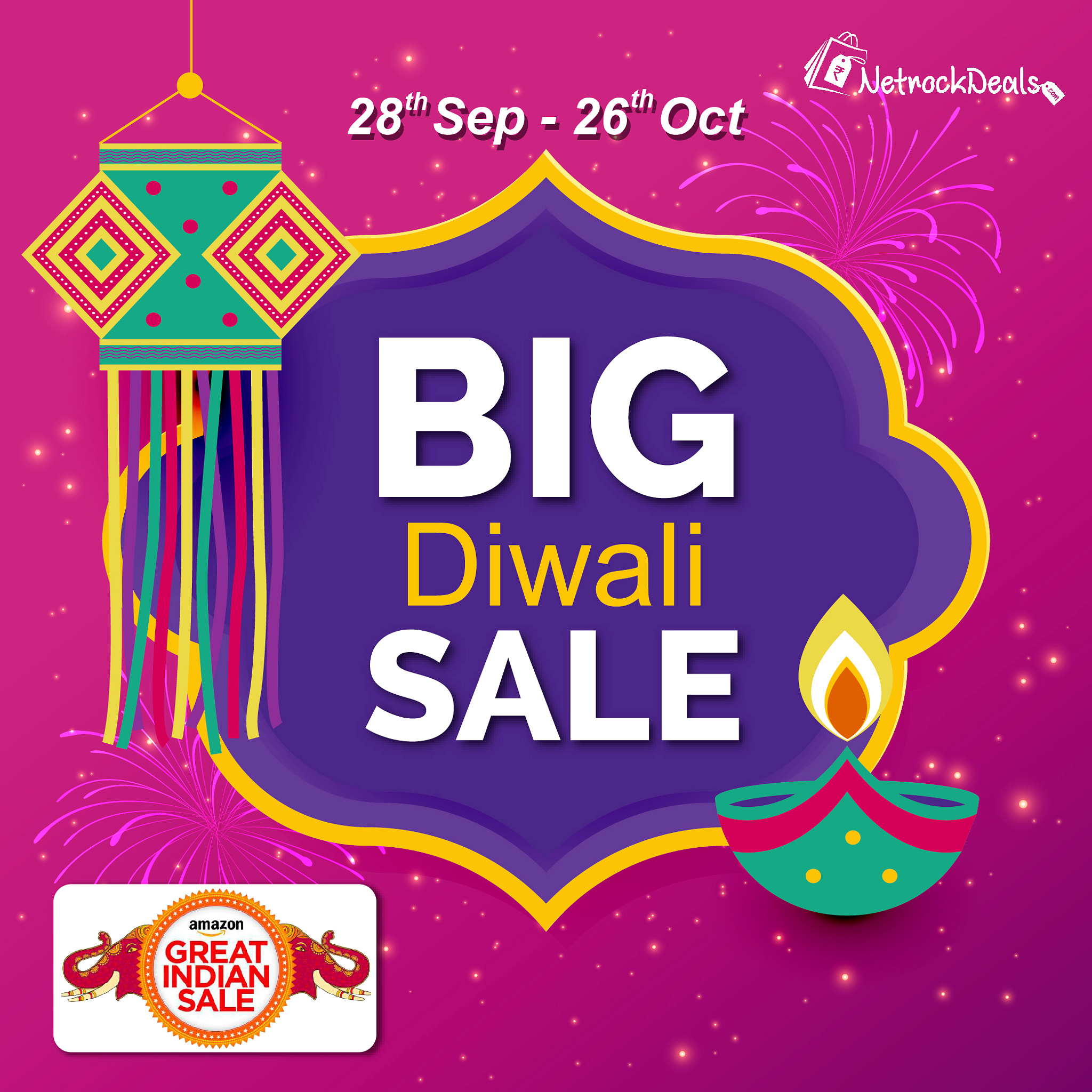 diwali sale netrock