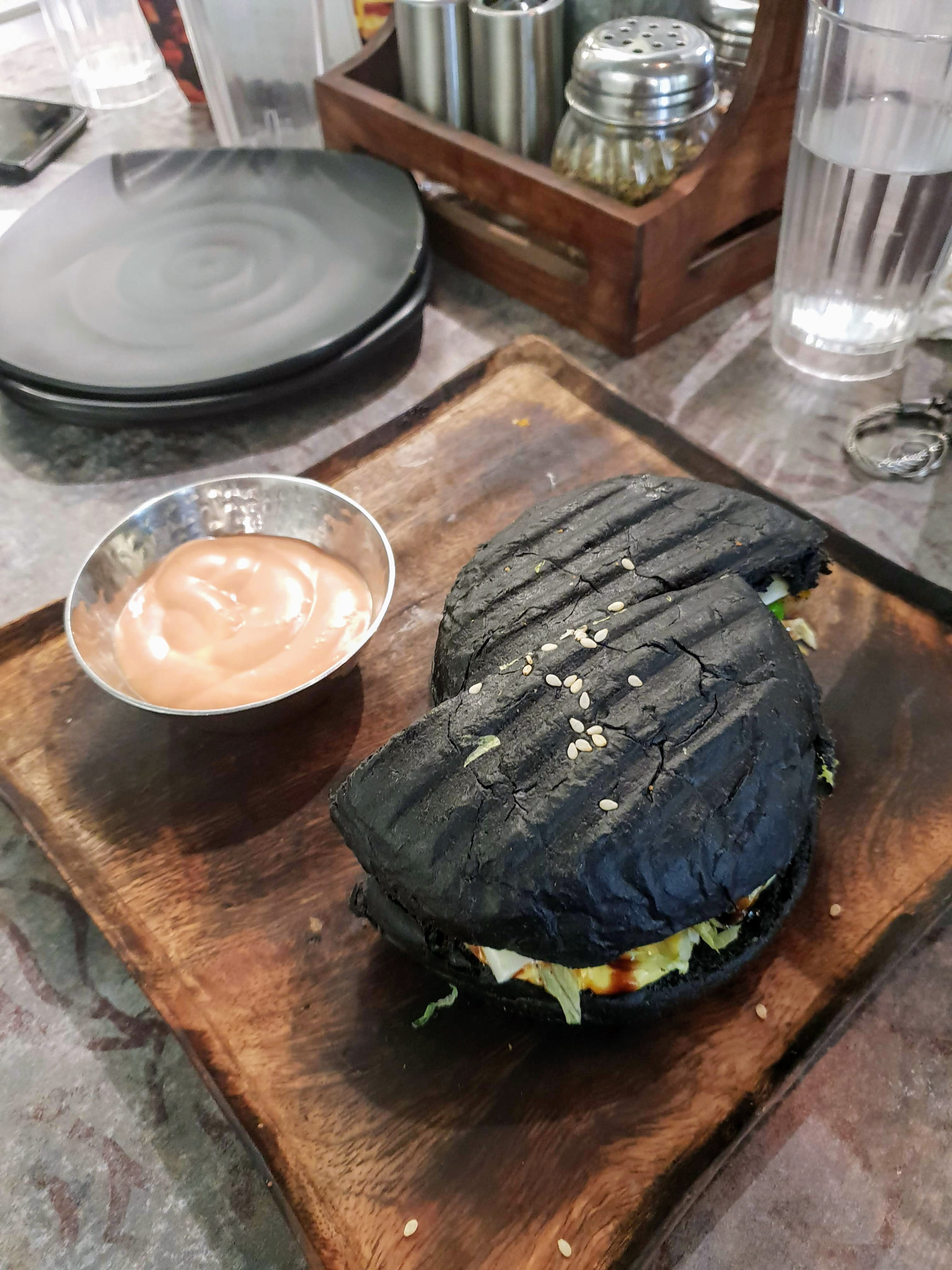 Charcoal Burger