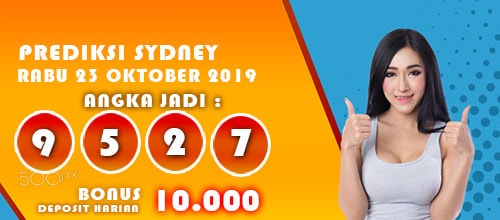 Prediksi Sydney hari ini Rabu 23 Oktober 2019