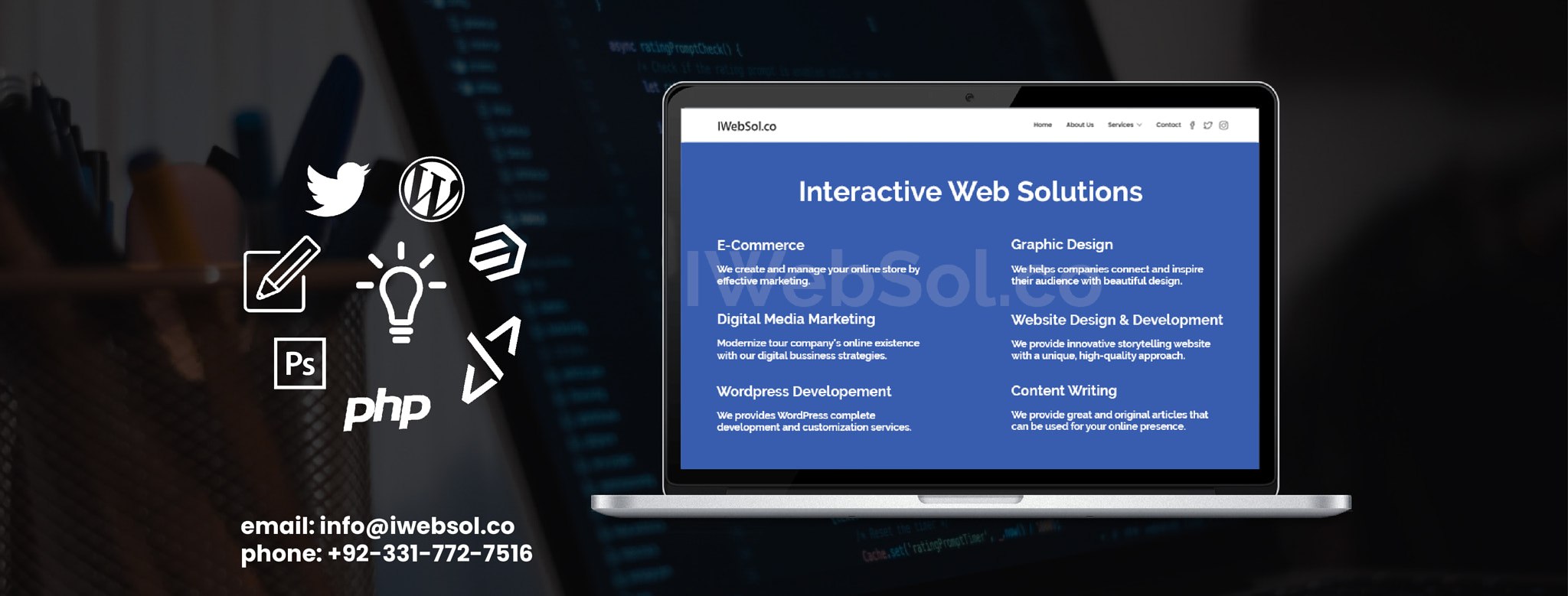 Website Design & Development Company – iWebSol