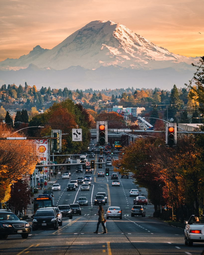 Mt. Rainier by Tristan Zhou on 500px.com