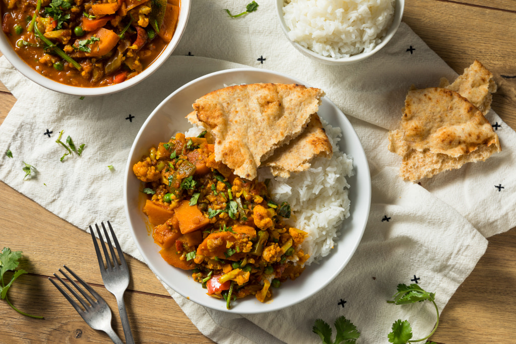 Homemade Spicy Vegan Vegetable Curry by Brent Hofacker on 500px.com