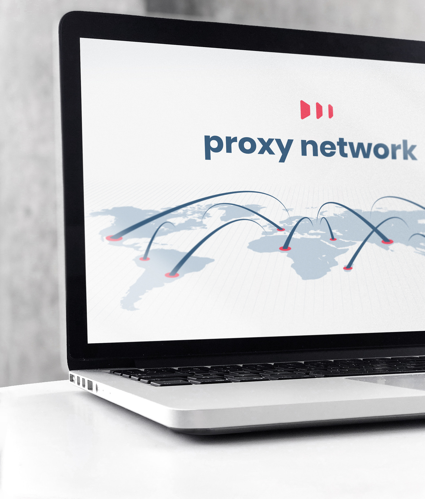 Proxy network over computer