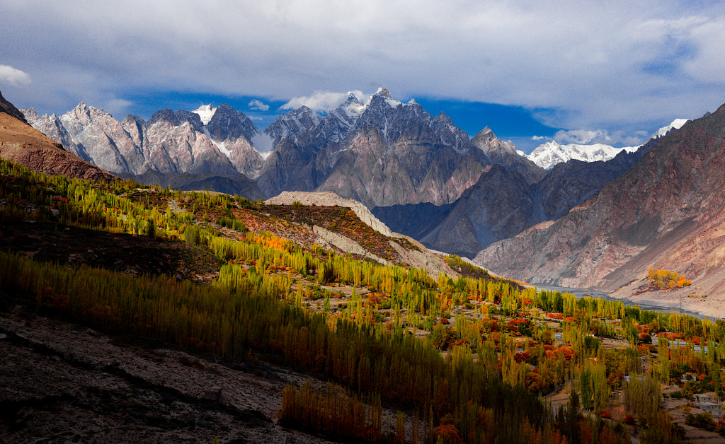 Gulmit and Passu Cones hunza by Naveed Roy on 500px.com
