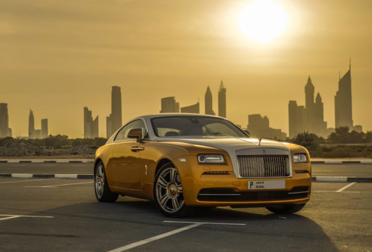 Rolls Royce Wraith Rental in Dubai | tripzy.ae