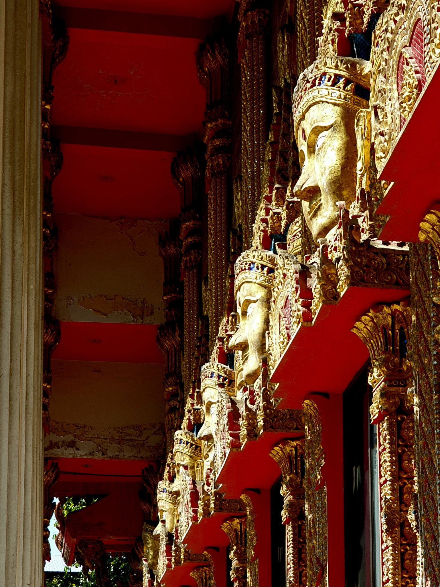 Big on Temple gate.