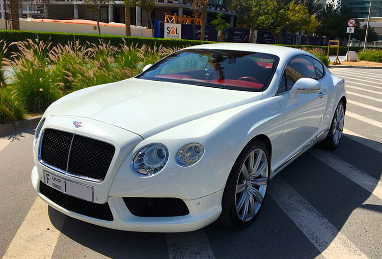 Rent Bentley Continental GT in Dubai