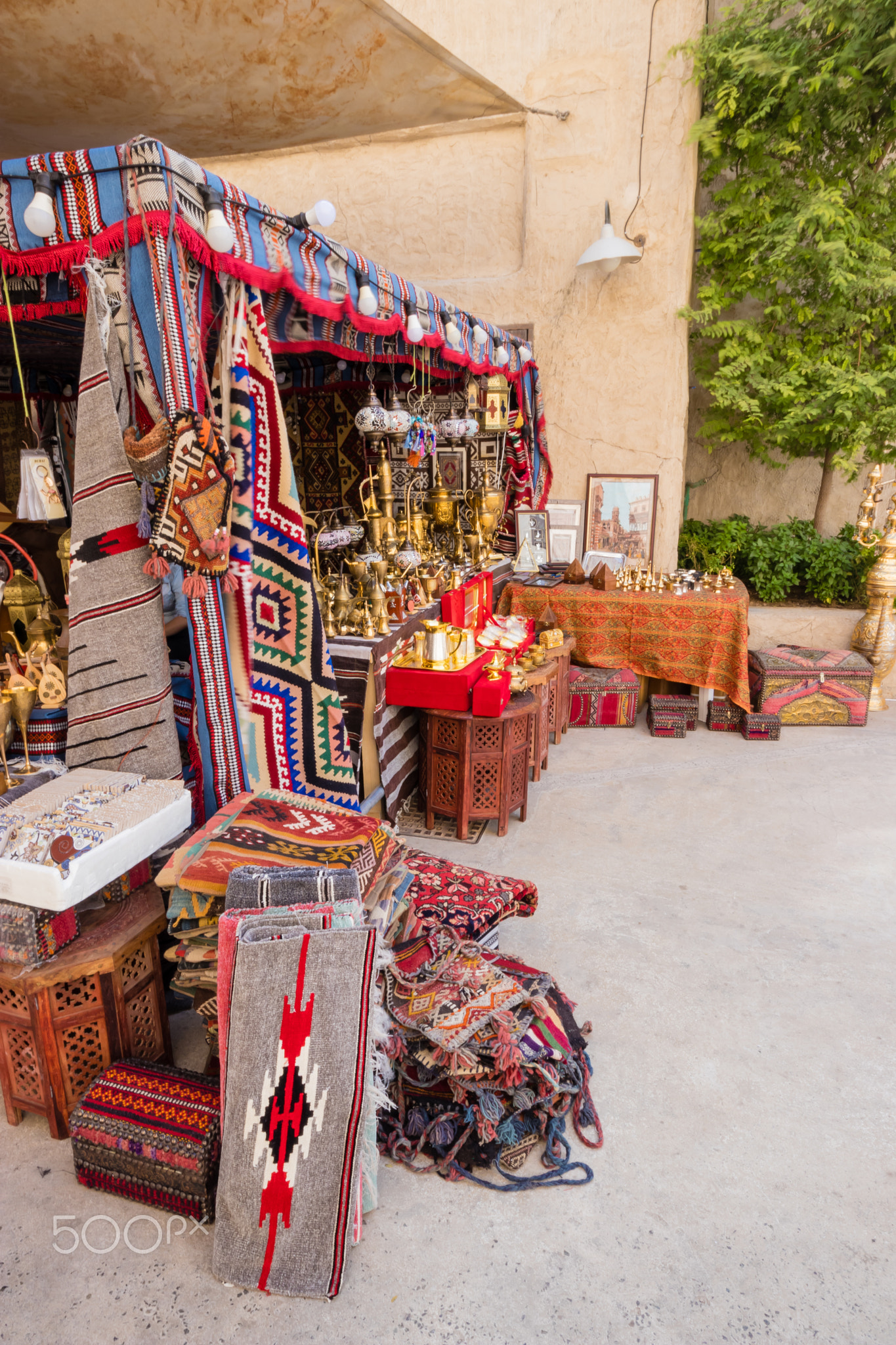 Dubai Creek and traditional heritage village