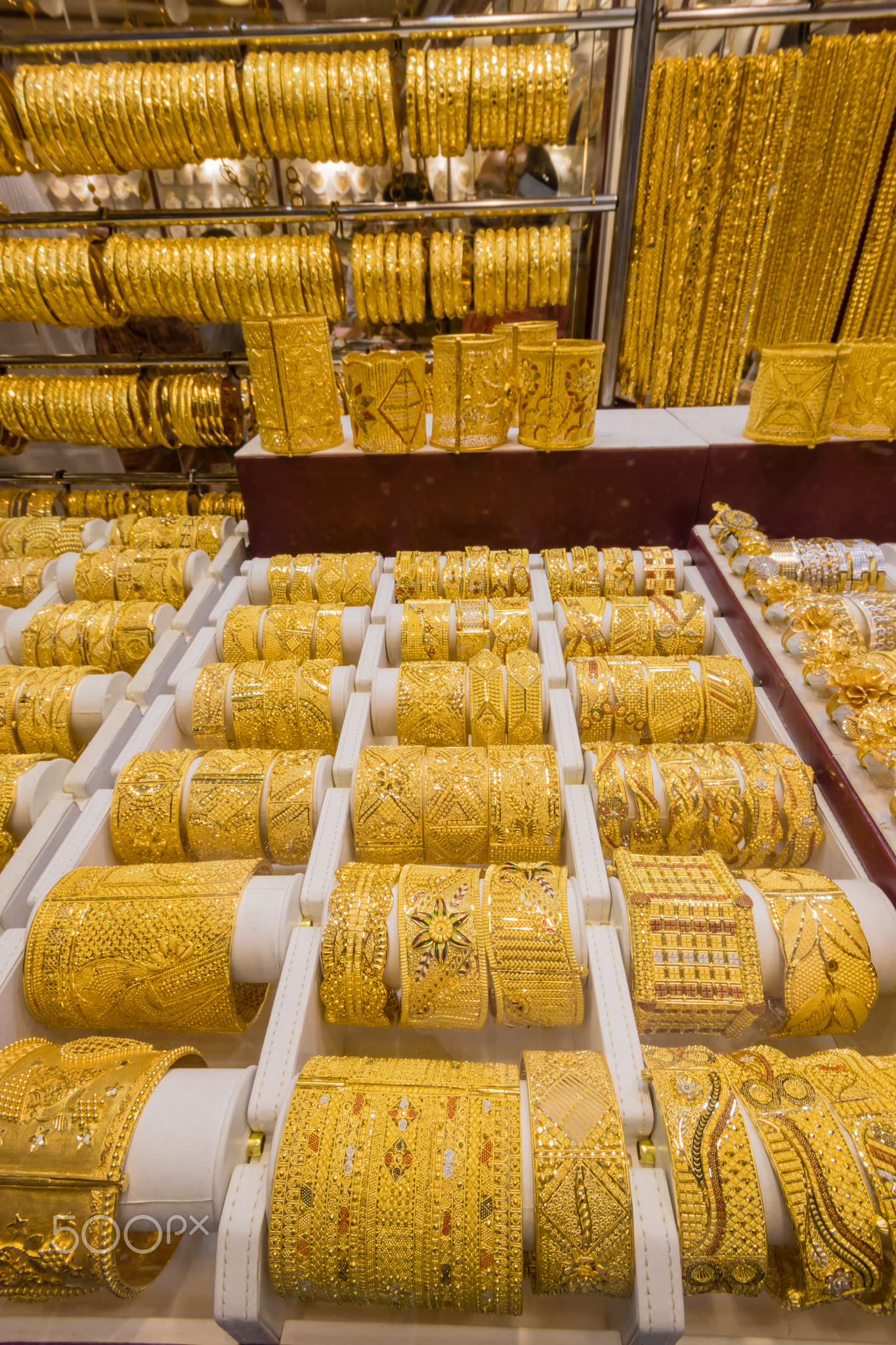 Dubai gold souk in Deira