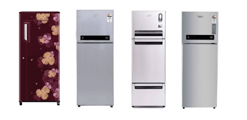 Whirlpool Refrigerators Price List in India updated Today
