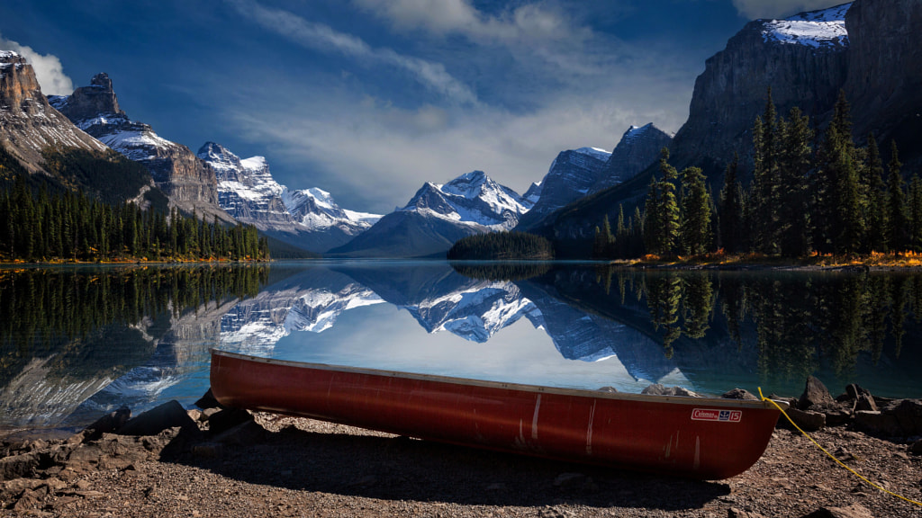 Magnificent Maligne Lake by Perry Hoag on 500px.com