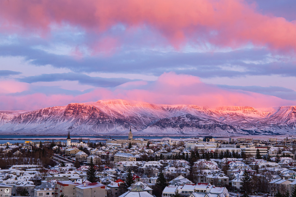 View to Mt. Esja - Reykjavik by Pati Makowska on 500px.com