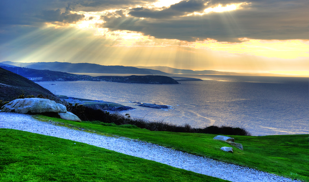 Puesta de sol desde el Parque de San Pedro by Artemio  on 500px.com