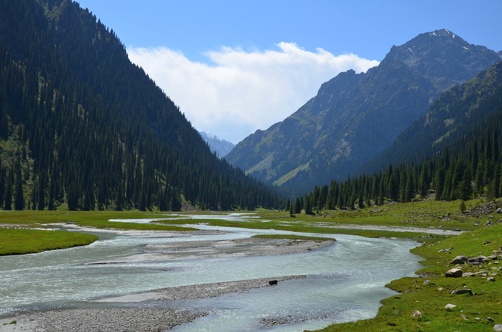 River Karakol, Kyrgyzstan by Jan Koreň on 500px.com