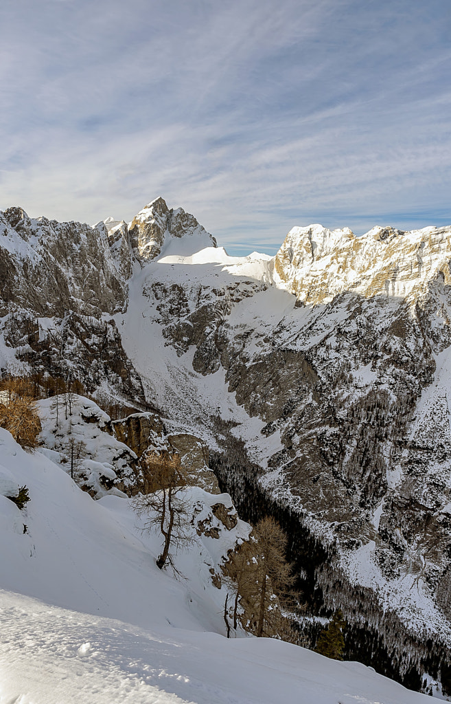 Jalovec in winter by Edvard - Badri Storman on 500px.com