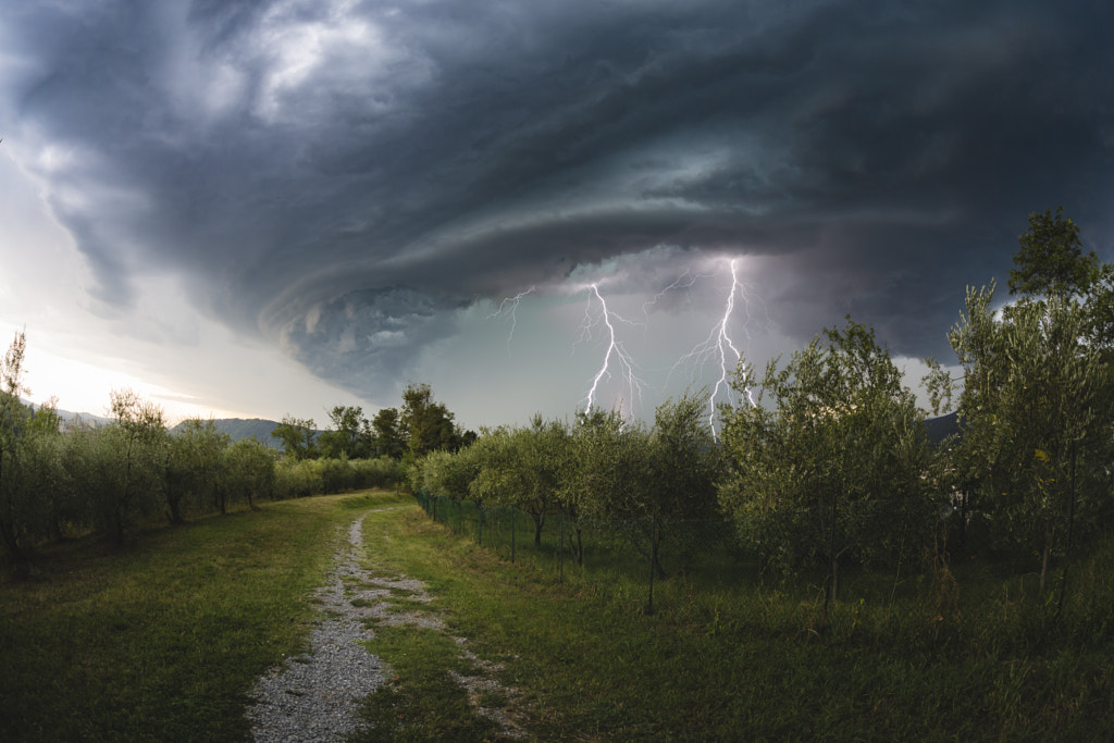 Hailstone Lightning Storm by Jure Batagelj on 500px.com