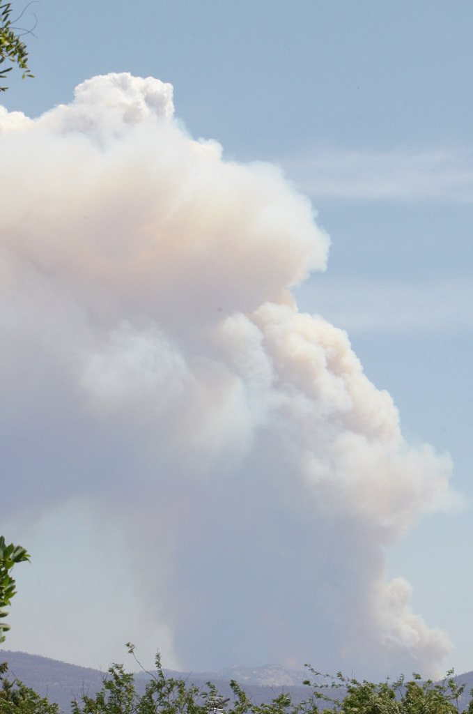 Orroral Valley smoke plume by Elizabeth Fitzgerald on 500px.com