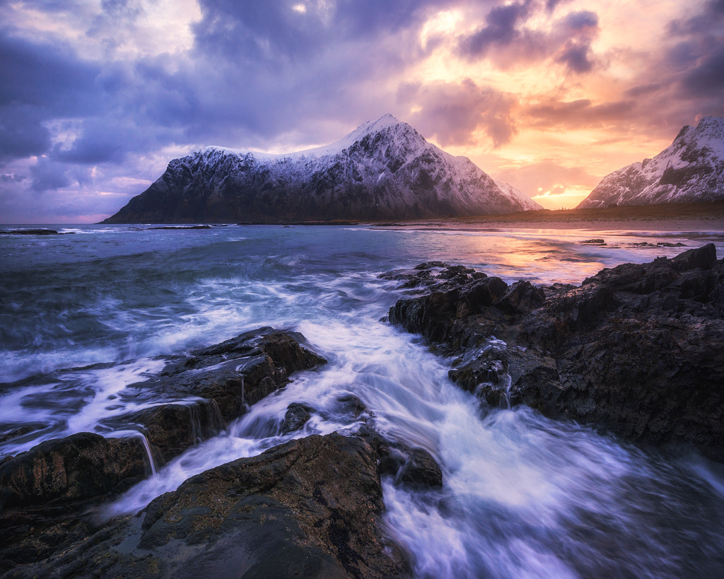 Dramatic Skagsanden  by Daniel Fleischhacker on 500px.com