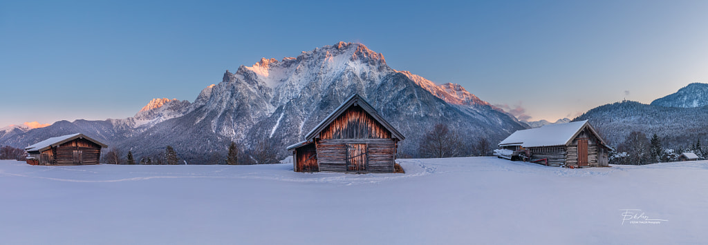 winter evening by Stefan Thaler on 500px.com