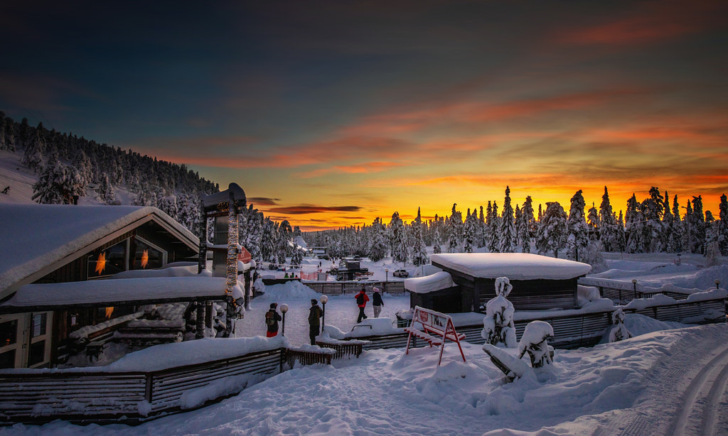 Ruka Sunset by Carsten Meyerdierks on 500px.com