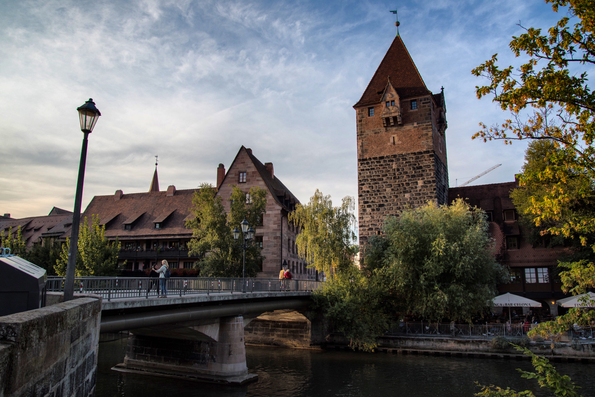 Поездка в Германию (2019) - 4. Городская стена Нюрнберга (Nurnberg castle  wall)